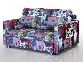 Диван Реал 140 с подлокотниками мьюзик в Югорске - yugorsk.mebel-tymen.ru | фото