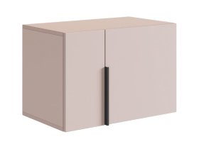 Антресоль двухдверная L600 Баско кашемир в Югорске - yugorsk.mebel-tymen.ru | фото