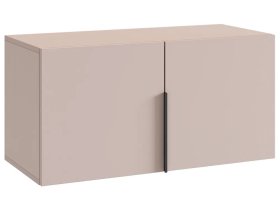 Антресоль двухдверная L800 Баско кашемир в Югорске - yugorsk.mebel-tymen.ru | фото