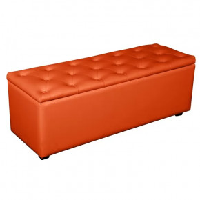 Банкетка Монако-2 (оранжевый) в Югорске - yugorsk.mebel-tymen.ru | фото