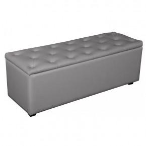 Банкетка Монако-2 (серый) в Югорске - yugorsk.mebel-tymen.ru | фото