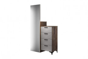 Брента Комод с зеркалом Жемчуг в Югорске - yugorsk.mebel-tymen.ru | фото