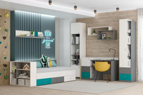 Детская Клео ОК-2, графит, миндаль, океан Диал в Югорске - yugorsk.mebel-tymen.ru | фото