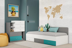 Детская Клео ОК-4, графит, миндаль, океан Диал в Югорске - yugorsk.mebel-tymen.ru | фото