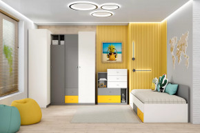 Детская Клео С-3, графит, миндаль, солнечный Диал в Югорске - yugorsk.mebel-tymen.ru | фото