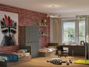 Детская Наоми графит нубук в Югорске - yugorsk.mebel-tymen.ru | фото