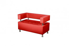 Диван 2-х местный Рейли (красный) в Югорске - yugorsk.mebel-tymen.ru | фото