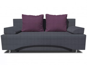 Диван Аристократ Shaggy Grafit-Shaggy Plum кат. 2 в Югорске - yugorsk.mebel-tymen.ru | фото