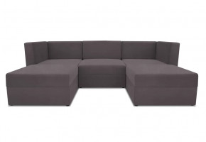 Диван модульный угловой Бергамо пять секций Dream Grey кат. 3 в Югорске - yugorsk.mebel-tymen.ru | фото