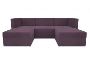 Диван модульный угловой Бергамо пять секций Dream Plum кат. 3 в Югорске - yugorsk.mebel-tymen.ru | фото