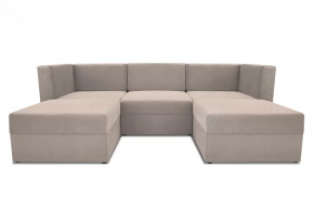 Диван модульный угловой Бергамо пять секций Savana plus Ivory кат. 1 в Югорске - yugorsk.mebel-tymen.ru | фото