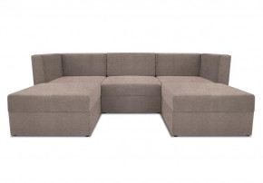 Диван модульный угловой Бергамо пять секций Savana plus Mocca кат. 1 в Югорске - yugorsk.mebel-tymen.ru | фото