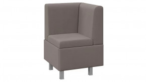 Диван угловой «Каир» Исп.2 Велюр Camaro 05 (мокко) в Югорске - yugorsk.mebel-tymen.ru | фото