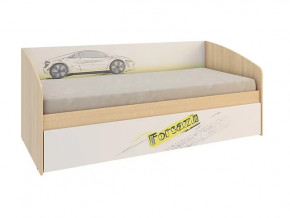 Кровать Форсаж (Софа) дуб сонома/белый в Югорске - yugorsk.mebel-tymen.ru | фото