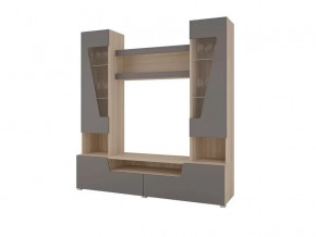 Гостиная Анталия 2 Сонома - Графит софт в Югорске - yugorsk.mebel-tymen.ru | фото