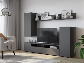 Гостиная Лира ЛДСП серый графит в Югорске - yugorsk.mebel-tymen.ru | фото