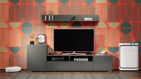 Гостиная «Сильвия» Серый в Югорске - yugorsk.mebel-tymen.ru | фото