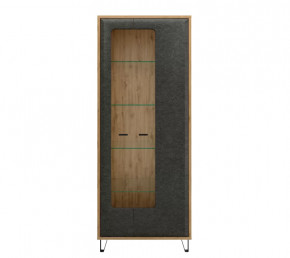 GRACE шкаф REG2W (Дуб наварра/Графит) в Югорске - yugorsk.mebel-tymen.ru | фото