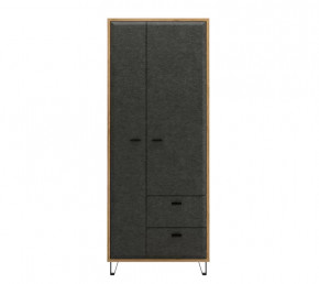 GRACE шкаф SZF2D2S (Дуб наварра/Графит) в Югорске - yugorsk.mebel-tymen.ru | фото