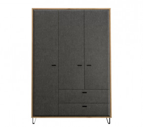 GRACE шкаф SZF3D2S (Дуб наварра/Графит) в Югорске - yugorsk.mebel-tymen.ru | фото