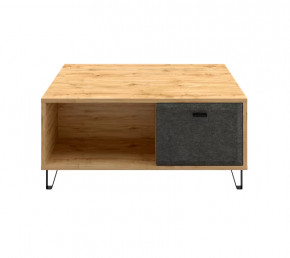 GRACE стол журнальный LAW2D (Дуб наварра/Графит) в Югорске - yugorsk.mebel-tymen.ru | фото