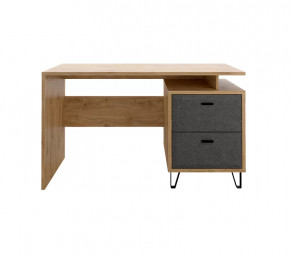 GRACE стол письменный BIU2S  (Дуб наварра/Графит) в Югорске - yugorsk.mebel-tymen.ru | фото