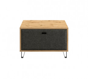 GRACE тумба KOM1K (Дуб наварра/Графит) в Югорске - yugorsk.mebel-tymen.ru | фото