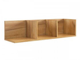 Полка навесная 2 Рич дуб крафт золотой в Югорске - yugorsk.mebel-tymen.ru | фото