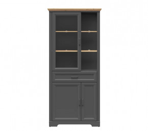 JASMIN шкаф REG1W2D1S (Графит/ Дуб артизан) в Югорске - yugorsk.mebel-tymen.ru | фото