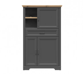 JASMIN шкаф REG3D1S (Графит/ Дуб артизан) в Югорске - yugorsk.mebel-tymen.ru | фото