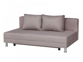 Диван Комфорт Лайт без подлокотников 2 подушки латте в Югорске - yugorsk.mebel-tymen.ru | фото