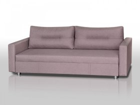 Диван Комфорт с прямыми подлокотниками латте в Югорске - yugorsk.mebel-tymen.ru | фото