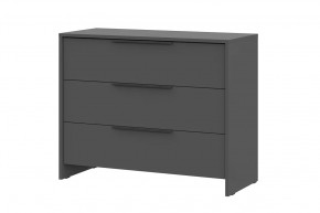 Комод 3 ящика Камелия 1 Серия 2, графит в Югорске - yugorsk.mebel-tymen.ru | фото