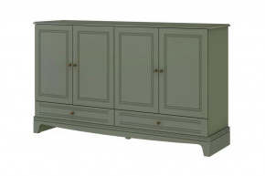 Комод 4 двери + 2 ящика Лорето Лак Зелёный самшит в Югорске - yugorsk.mebel-tymen.ru | фото