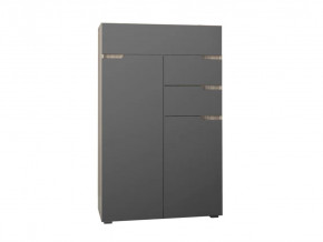 Комод Анталия Сонома-Графит софт в Югорске - yugorsk.mebel-tymen.ru | фото