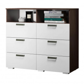 Комод Азаро венге/белый глянец в Югорске - yugorsk.mebel-tymen.ru | фото