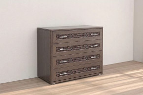 Комод Кэт-4 4 ящика Венге Диал в Югорске - yugorsk.mebel-tymen.ru | фото