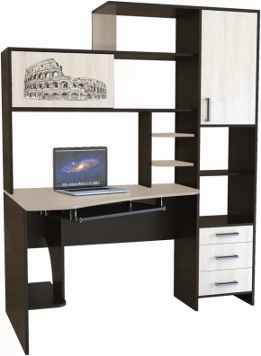 Компьютерный стол КЛ №6.0 Венге/Дуб молочный в Югорске - yugorsk.mebel-tymen.ru | фото