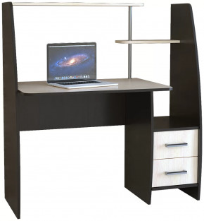 Компьютерный стол КЛ №6.2 Венге/Дуб молочный в Югорске - yugorsk.mebel-tymen.ru | фото