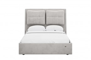 Кровать 1400 Эстер 311 Велюр Ультра Смог в Югорске - yugorsk.mebel-tymen.ru | фото