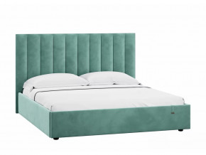 Кровать 1800 Ингрид 312 Велюр Ультра Минт в Югорске - yugorsk.mebel-tymen.ru | фото