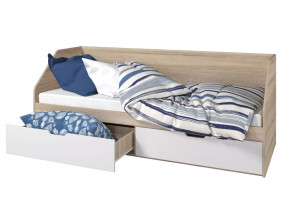 Кровать 800 2 ящика Анталия Белый в Югорске - yugorsk.mebel-tymen.ru | фото