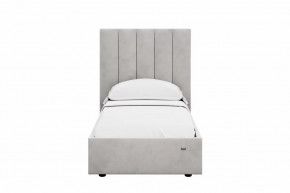 Кровать 900 Ингрид 312 Велюр Ультра Смог в Югорске - yugorsk.mebel-tymen.ru | фото