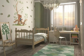 Кровать Алёнка Сосна в Югорске - yugorsk.mebel-tymen.ru | фото