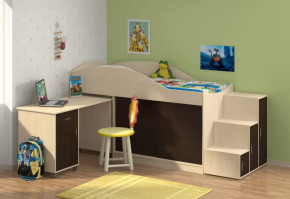 Кровать-чердак Дюймовочка-3 в Югорске - yugorsk.mebel-tymen.ru | фото
