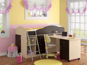 Кровать-чердак Дюймовочка-5.2 в Югорске - yugorsk.mebel-tymen.ru | фото