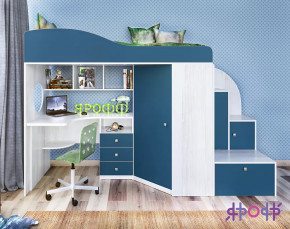 Кровать-чердак Кадет-1 Ярофф в Югорске - yugorsk.mebel-tymen.ru | фото