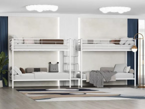 Кровать двухъярусная Толедо 4 Белый в Югорске - yugorsk.mebel-tymen.ru | фото