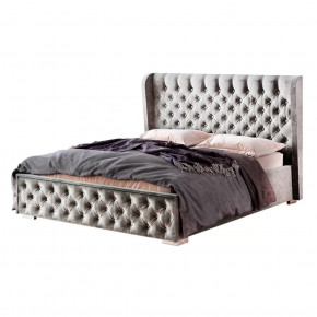 Кровать Франческа 1,4м под подъемный механизм Графит в Югорске - yugorsk.mebel-tymen.ru | фото