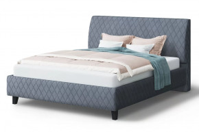 Кровать Хилтон, 2000*1200 мм, серый в Югорске - yugorsk.mebel-tymen.ru | фото